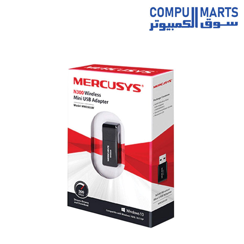 N300-MW300UM-Mini-USB-Adapter-MERCUSYS-Wireless