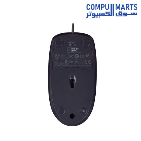 B100-910-003357-MOUSE-LOGITECH-BLACK