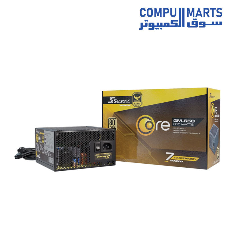 CORE-GM-650-Power-Supply-Seasonic-80-PLUS-Gold-650-Watt