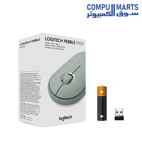 Logitech-Pebble-Wireless-Mouse-M350-Slim-Light-Bluetooth