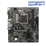 Motherboard-PRO-B660M-E-DDR4-MSI-LGA-1700