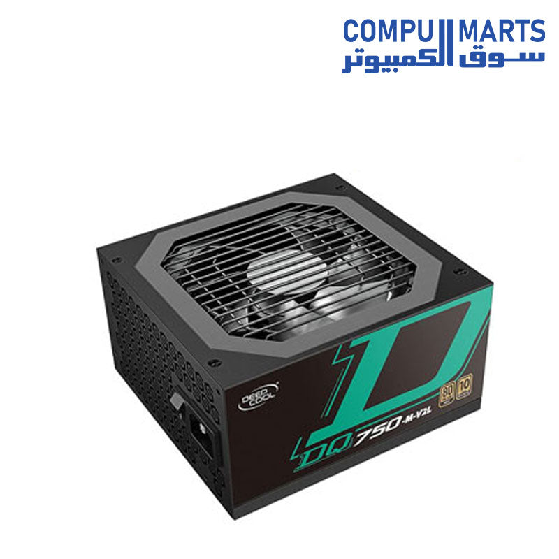 DQ750-M-Power Supply-DeepCool-Gold-Certified-80-PLUS-750-Watt