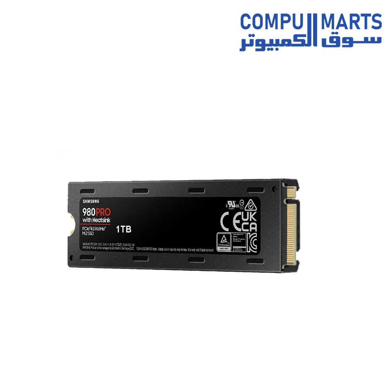 Samsung 980 Pro SSD 2TB M.2 NVMe Interface PCIe Gen 4x4 Internal