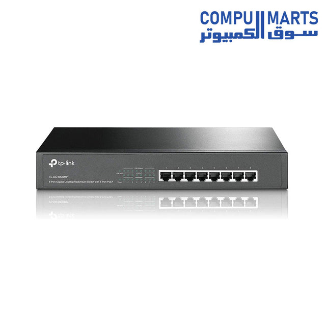 TL-SG1008MP-Switch-TP-Link-8-Port-Gigabit-Desktop-Rackmount-Switch-with-8-PoE-+-Ports