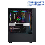 DUKE-CASE-XIGMATEK-ATX-USB3.0x1-Black-TG-Frontpanel-4PCS X24F