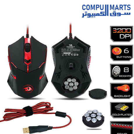 M601-Mouse-Redragon-3200-DPI 